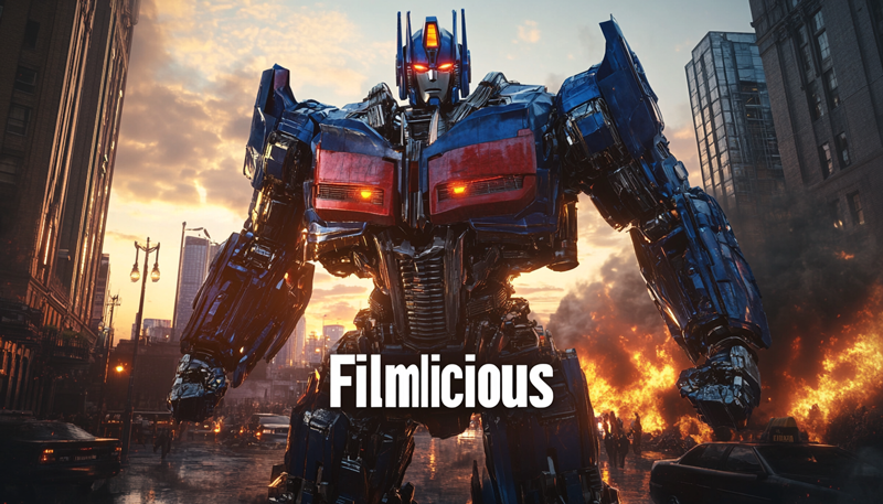 Filmlicious homepage featuring trending movies and series in HD quality.